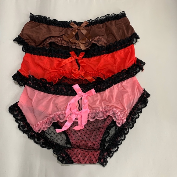 WOMEN'S SEXY PANTIES LACE KNICKERS LINGERIE UNDERW - Picture 4 of 8